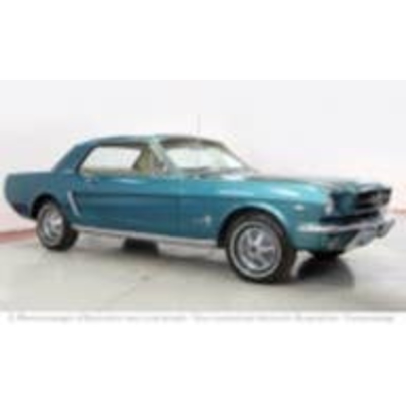 1/18 Ford Mustang Hardtop Coupe 1965 Metallic Turquoise