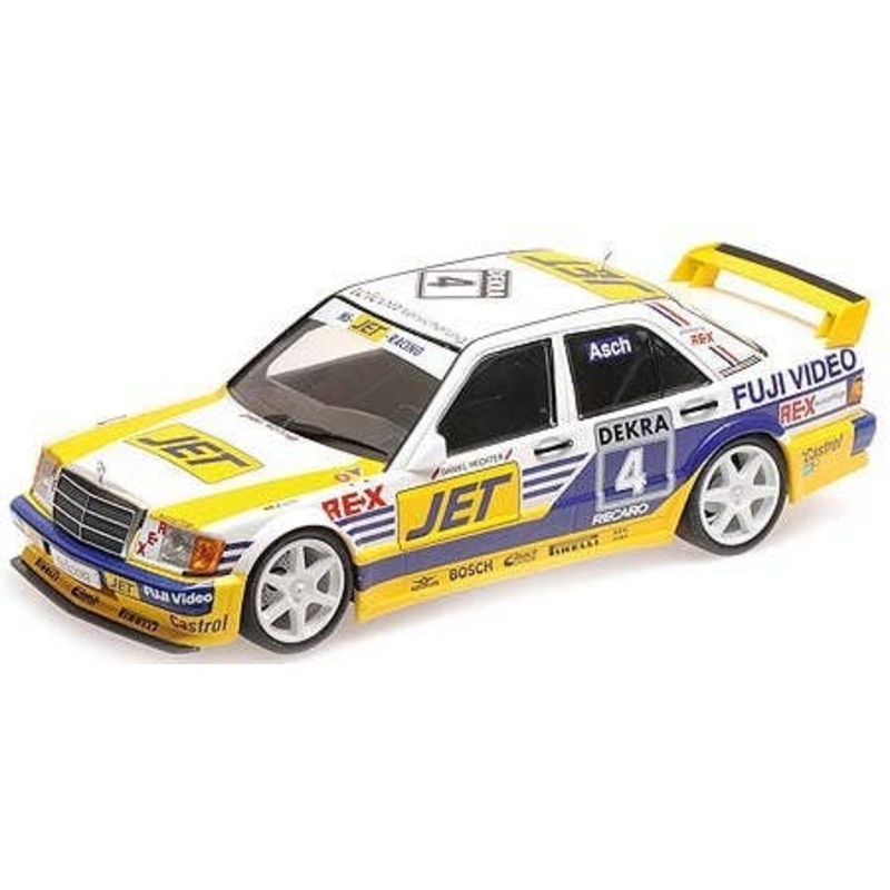 1/18 Mercedes-Benz 190E 2.5-16 EVO 1 Team MS-JET #4 ROLAND, ASCH DTM 1989