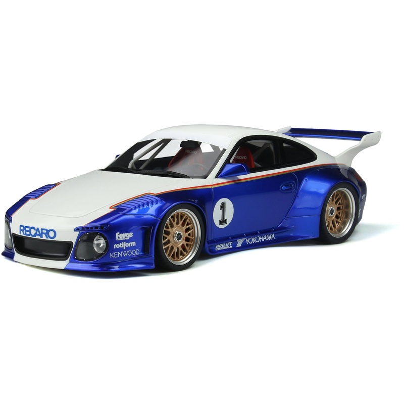 1/18 Old & New Body Kit (White/Blue/#1)