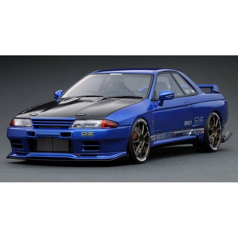 1/18 Top Secret GT-R VR32 Blue Metallic
