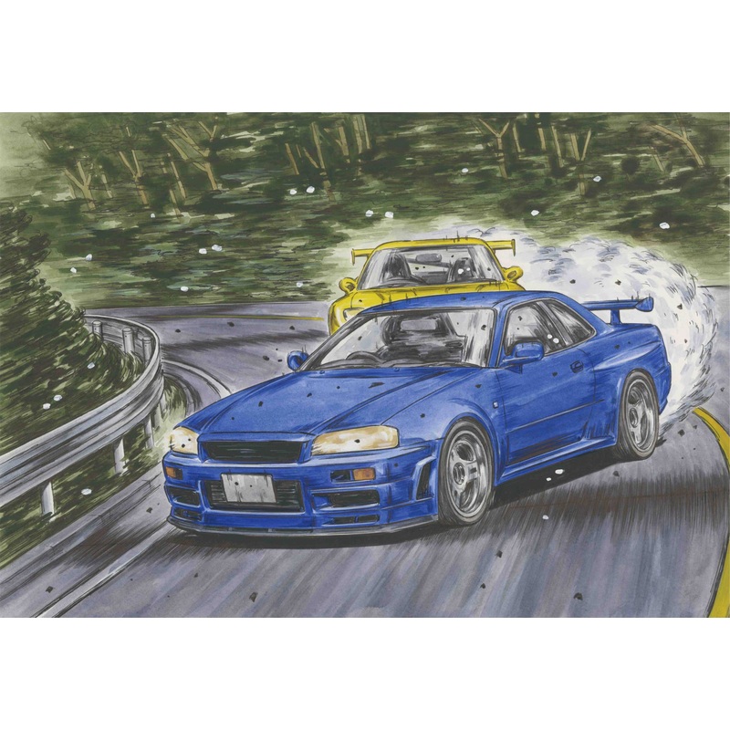 1/24 Skyline GT-R (BNR34) Kozo Hoshino