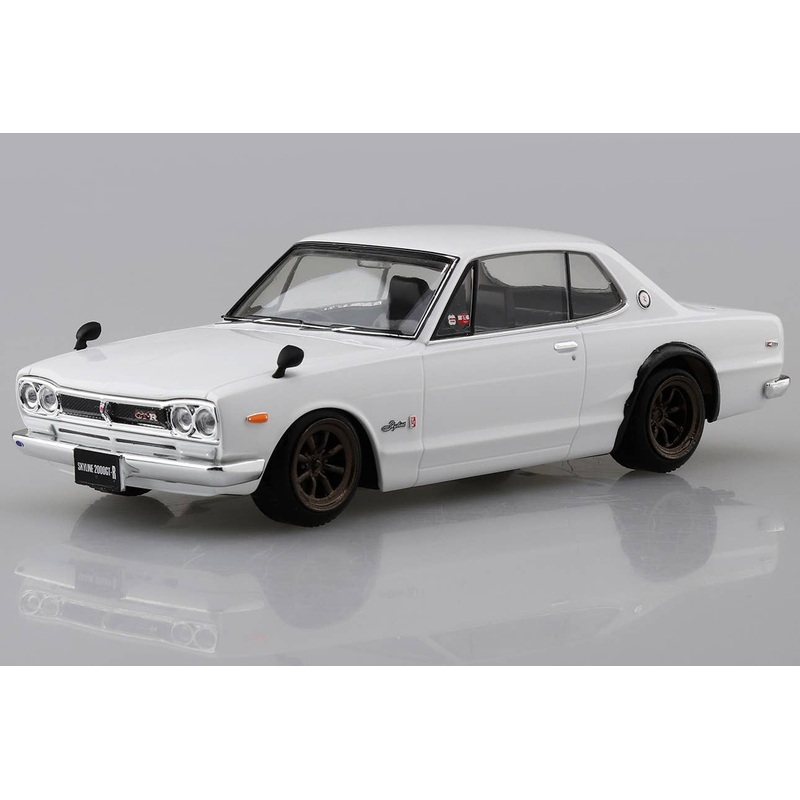 1/32 Nissan Skyline 2000GT-R Custom Wheel (White)
