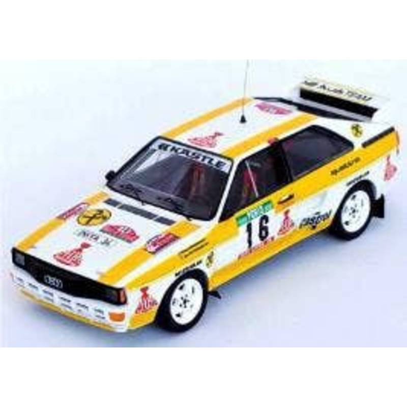 1/43 Audi Quattro 1985 Rally de Portugal 5th Place #16 W. Grissmann/J. Pattermann