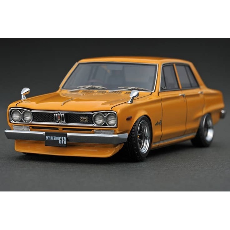 1/43 Nissan Skyline 2000 GT-X GC10 Brown