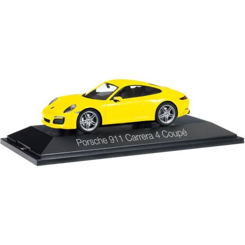 1/43 Porsche 911 Carrera 4 Coupe Yellow