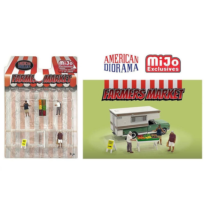 1/64 Figure Set - Farmers Market
