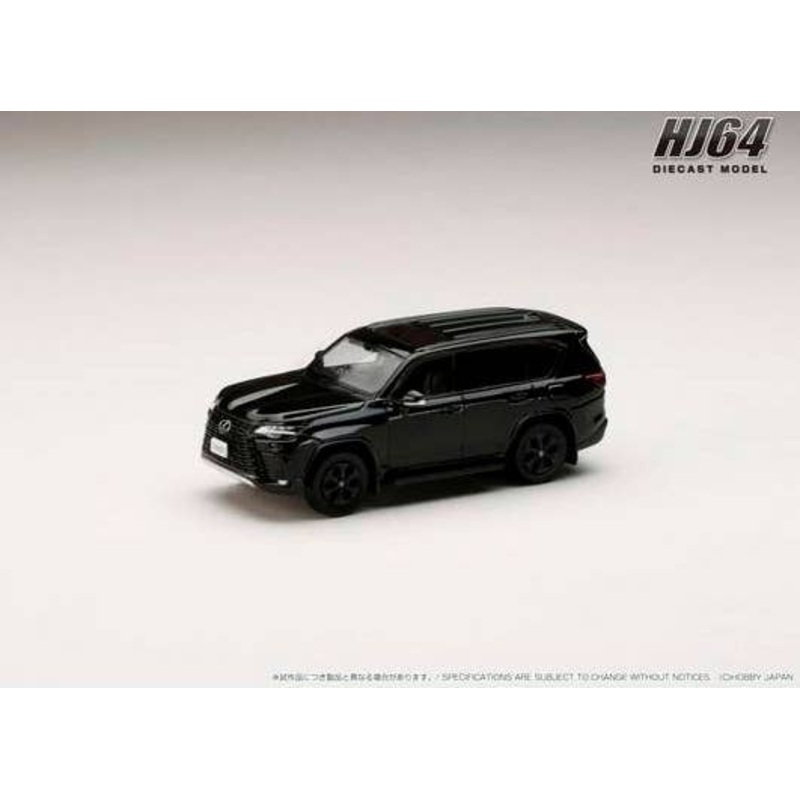 1/64 LEXUS LX600 OFFROAD Black