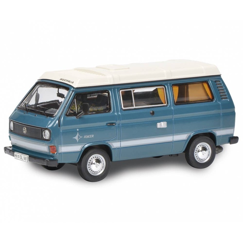 1/64 VW T3 Camper Blue