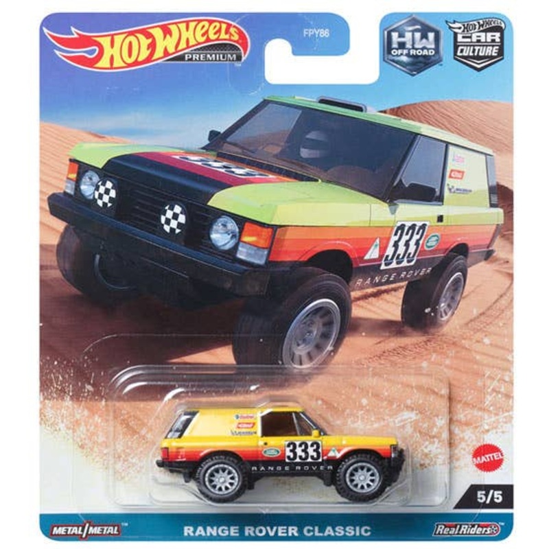 Hot Wheels Car Culture Off Road - Range Rover Classic (HKC71)