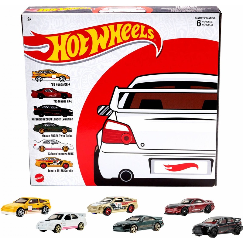 Hot Wheels Japanese Car Culture Multi Pack (HDH50)