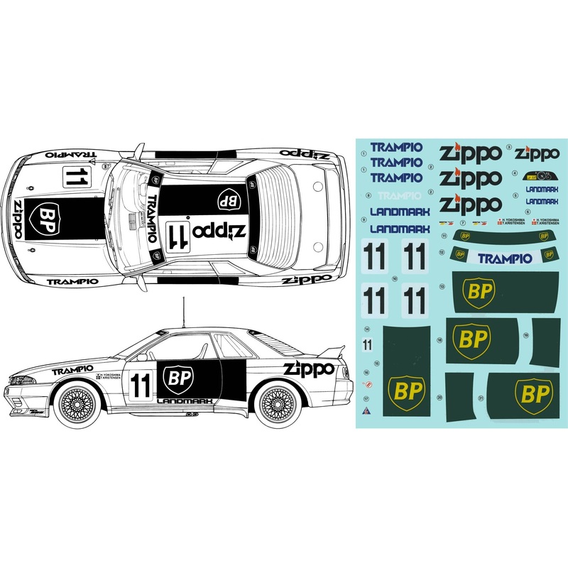 1/12 BP Oil Trampio GT-R