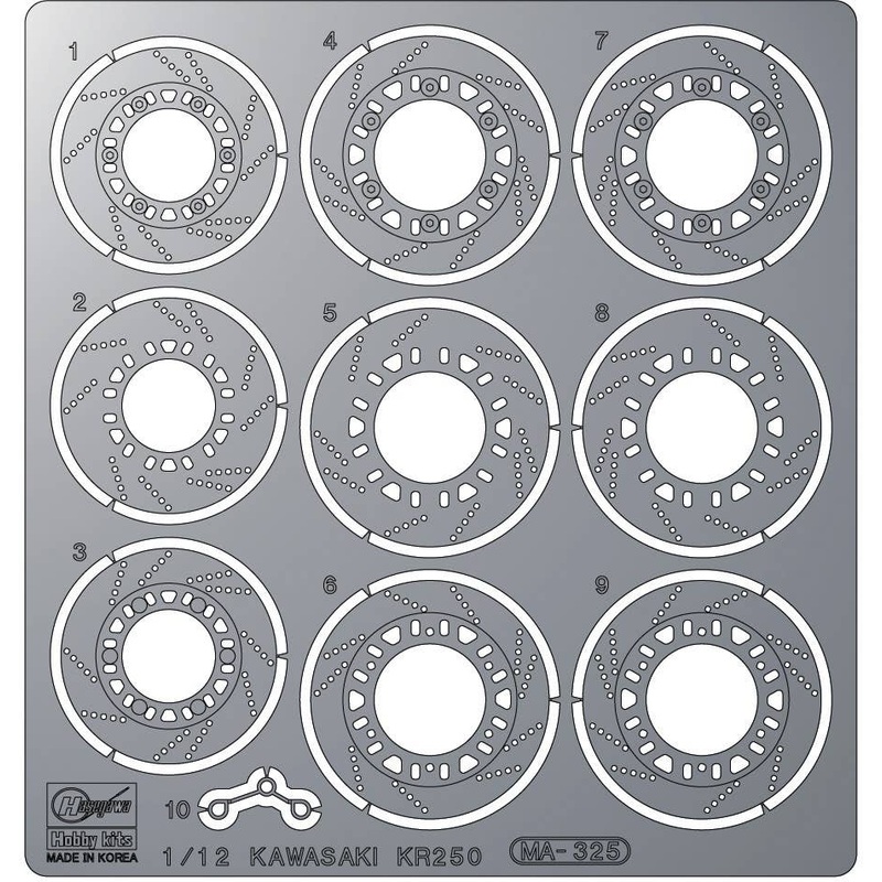1/12 Etching Parts For Kawasaki KR250