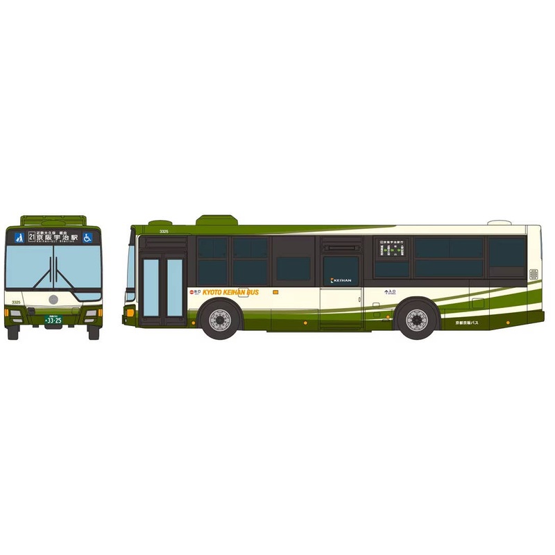 1/150 National Bus Collection (JB092) Kyoto Keihan Bus