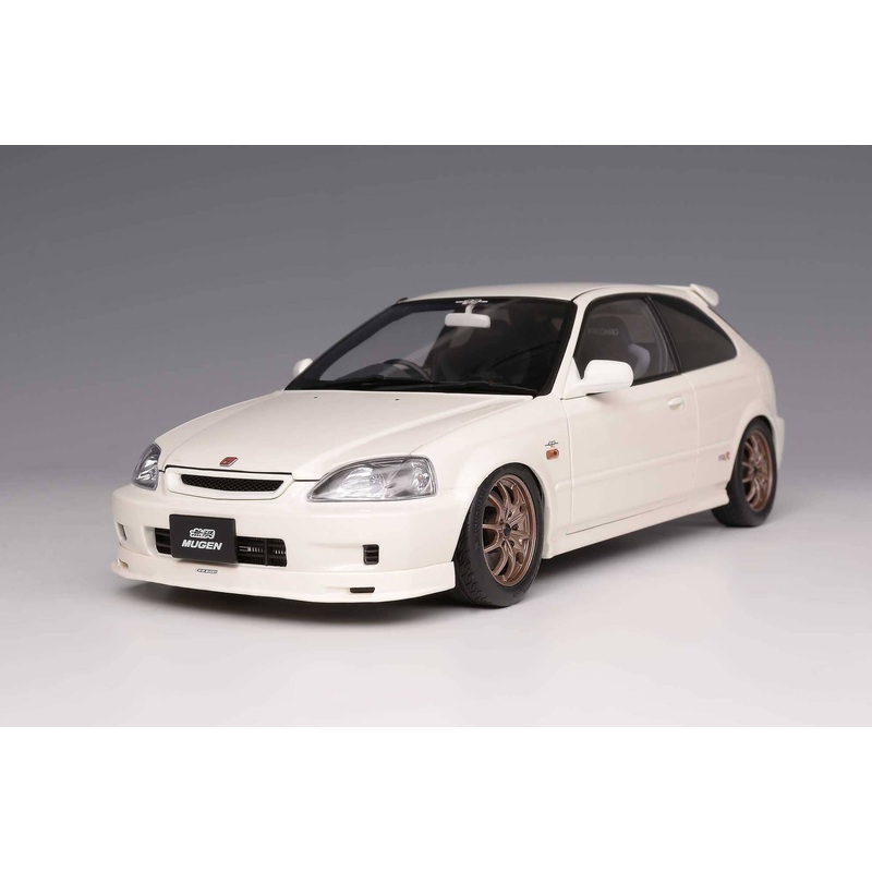 1/18 Honda Civic Type R EK9 MUGEN CHAMPIONSHIP WHITE