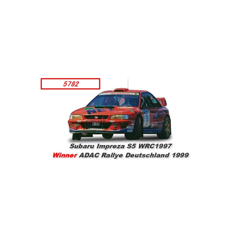 1/18 Subaru Impreza S5 Wrc1997 1999 Rally Deutschland Winner #1 A.Kremer/F.Bersen