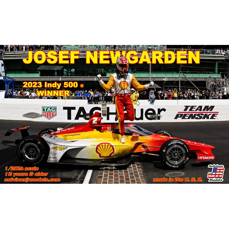 1/20 Penske Racing Josef Newgarden 2023 Indy 500 Winner