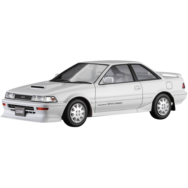 1/24 TOYOTA COROLLA LEVIN AE92 GT-Z LATE TYPE w/ LIP SPOILER