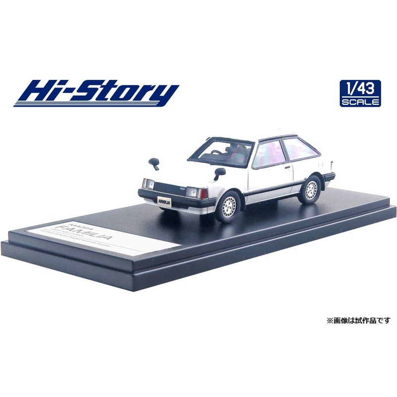 1/43 Mazda Familia 1500 XG (1980) Formula White