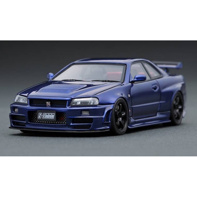 1/43 Nismo R34 GT-R Z-tune Blue