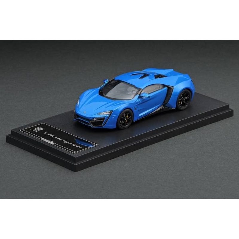 1/43 W MOTORS Lykan Hypersport Royal Blue
