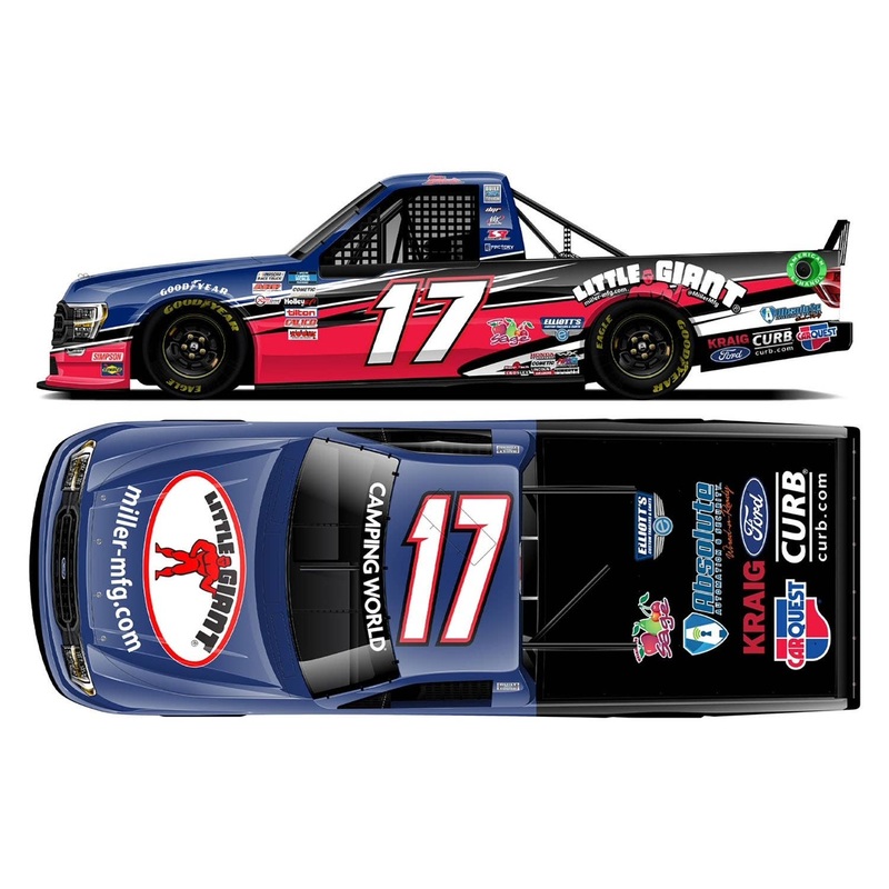 1/64 Donny Schatz # 17 Little Giant Ford F-150 NASCAR Camping World Track Series 2021