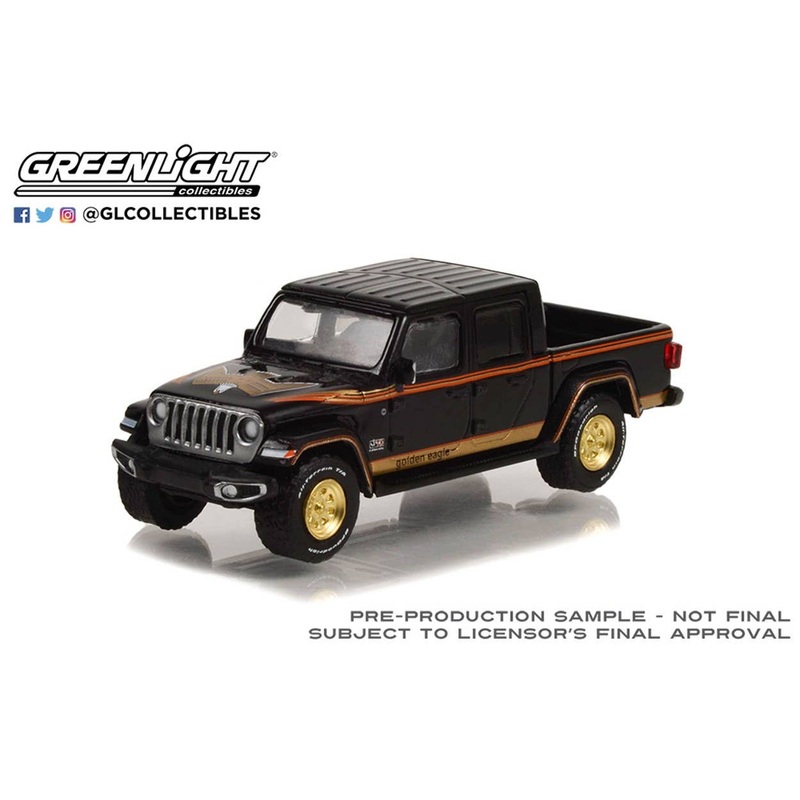 1/64 GreenLight Jeep Gladiator - J-10 Golden Eagle Tribute