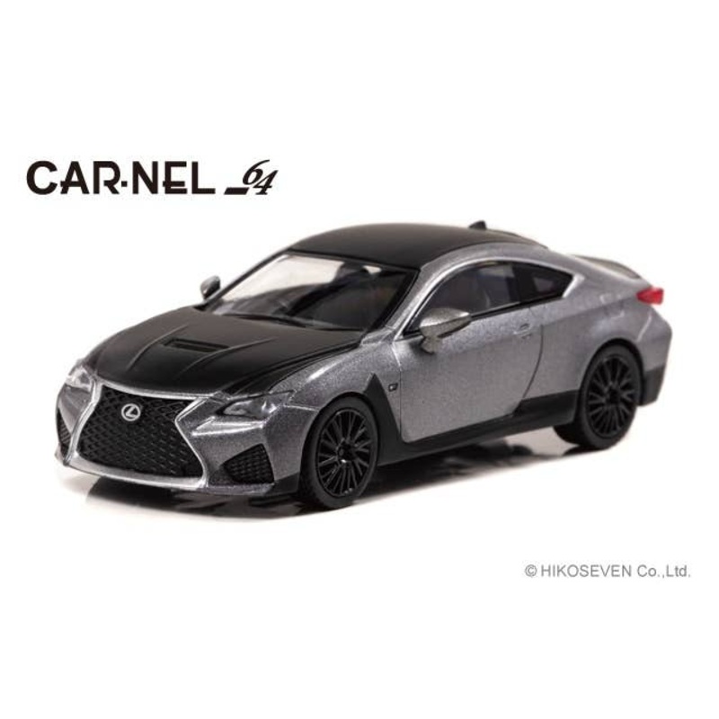 1/64 Lexus RC F -- F 10th Anniversary 2018 Matt Mercury Grey Mica