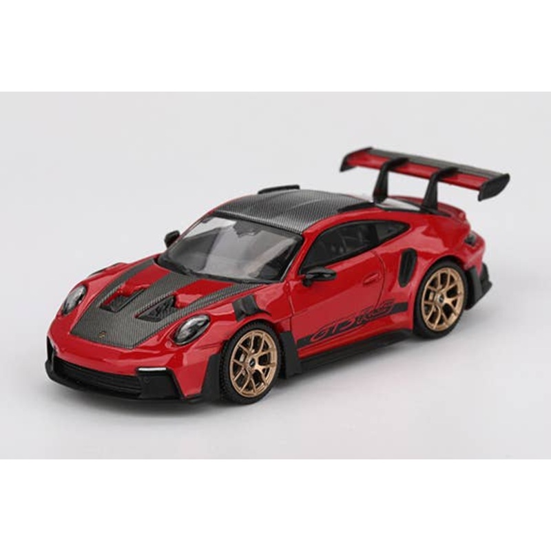 1/64 Porsche 911 (992) Gt3 Rs Weissach Package Guards Red (Rhd)