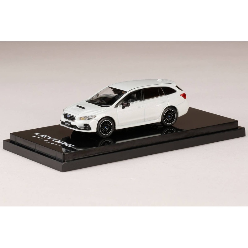 1/64 Subaru Levorg STI Sport EyeSight Black Selection (VM-F Type) Crystal White Pearl