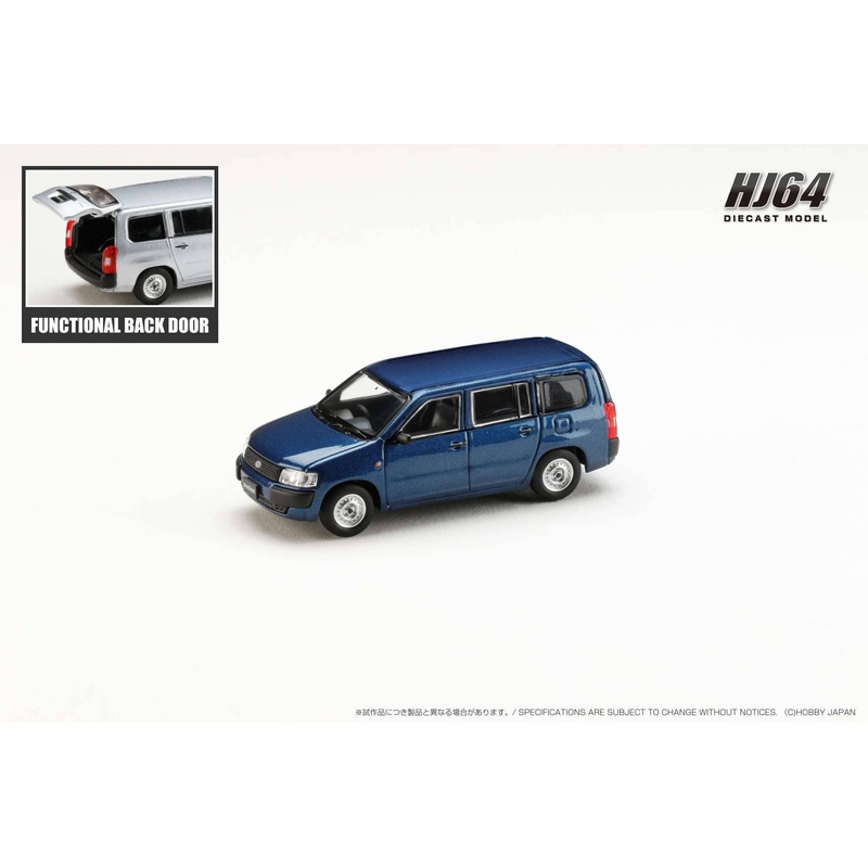 1/64 Toyota Probox Van DX Dark Blue Mica