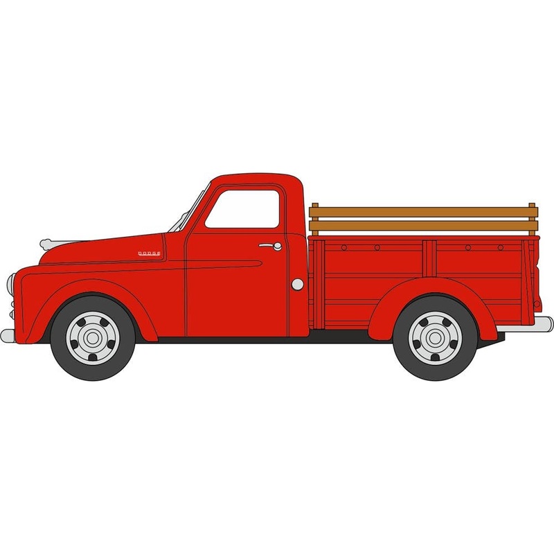 1/87 Dodge B-1B Pick Up 1948 Truck Red