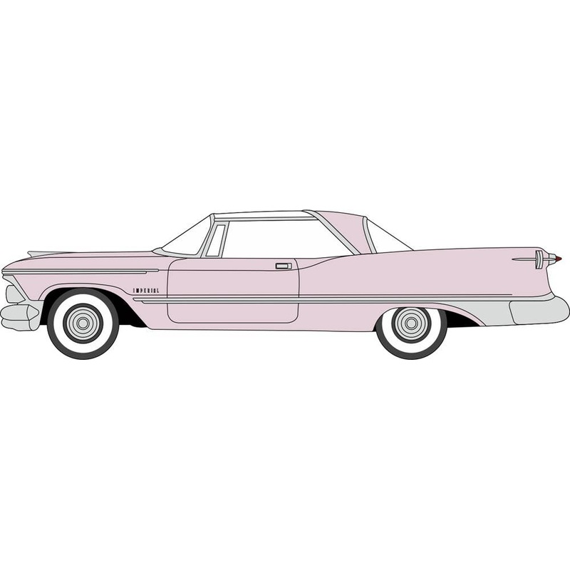 1/87 Imperial Crown 2 Door Hardtop 1959 Persian Pink