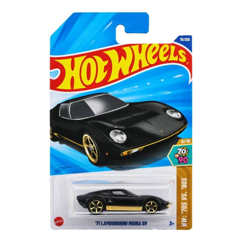 Hot Wheels Basic Car '71 Lamborghini Miura Sv (Waiting List)