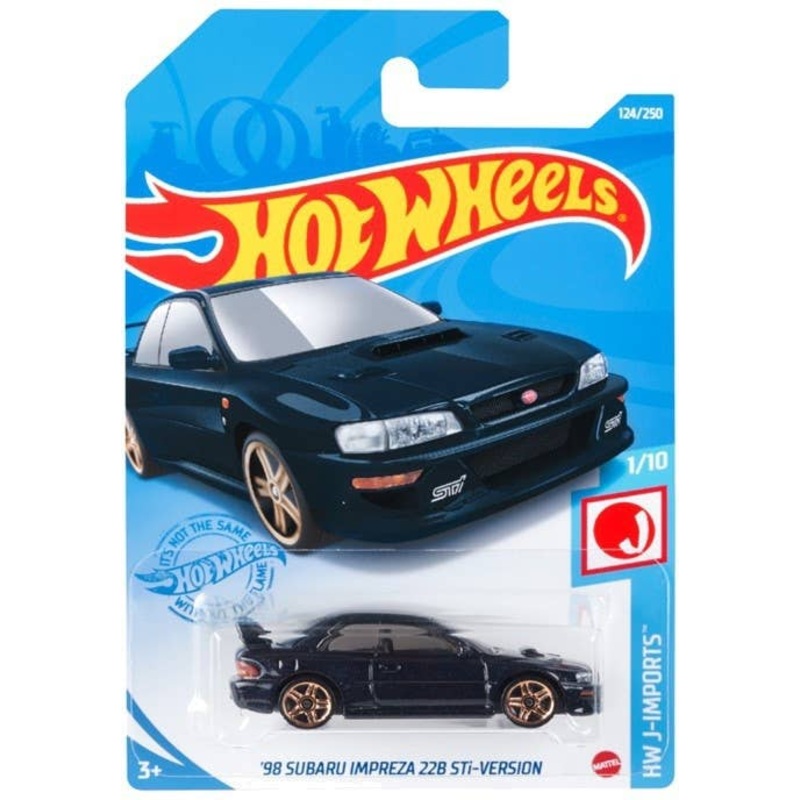 Hot Wheels Basic Car '98 Subaru Impreza 22B Sti Version (HBN96)