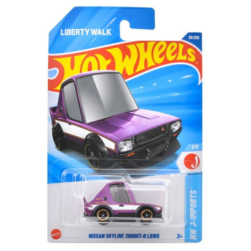 Hot Wheels Basic Car Nissan Skyline 2000Gt-R LBWK (Waiting List)