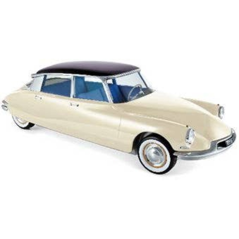 1/12 Citroen DS 19 1956 Champagne & Aubergine