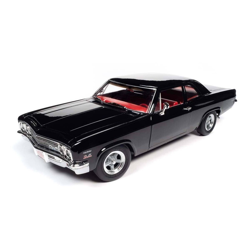 1/18 1966 Chevy Biscayne (Nickey) Tuxedo Black
