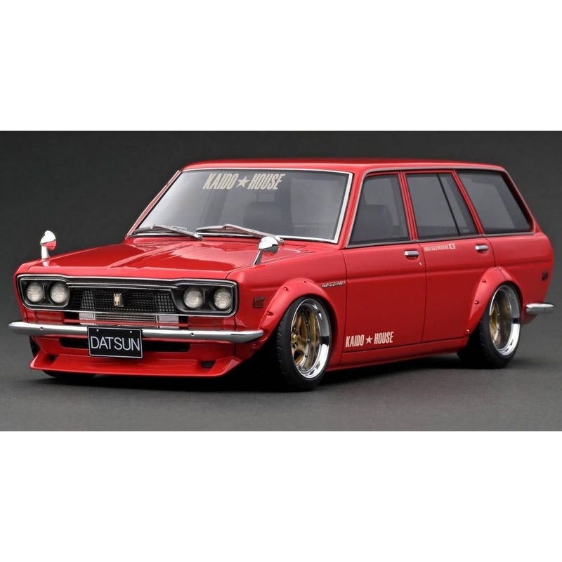 1/18 Datsun Bluebird (510) Wagon Red