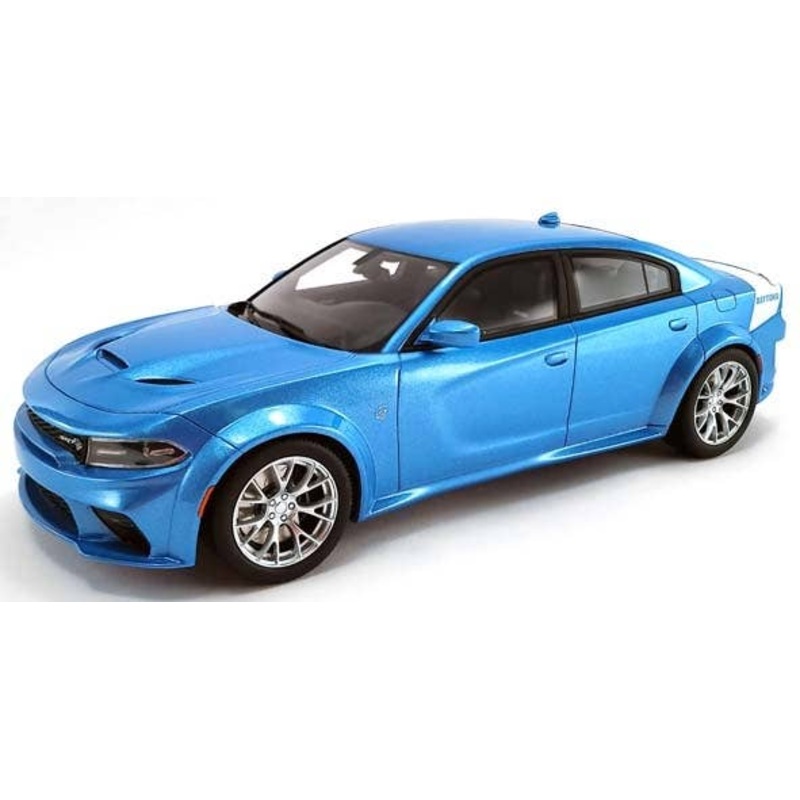 1/18 Dodge Charger SRT Hellcat Widebody Daytona 50th Anniversary Edition (Blue)