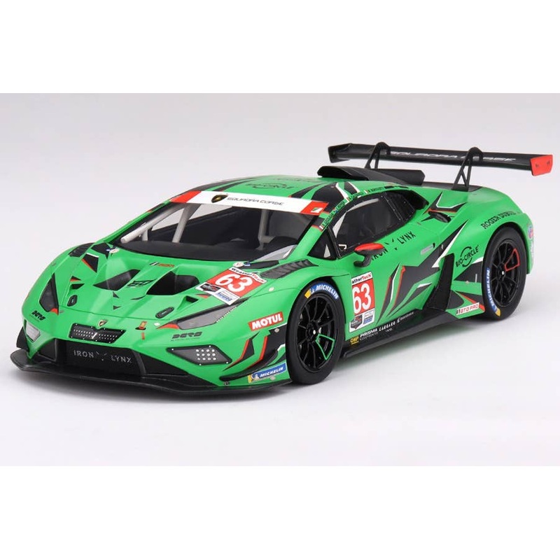 1/18 Lamborghini Huracan GT3 EVO2IMSA Daytona 24 Hours 2023 #63 Iron Lynx