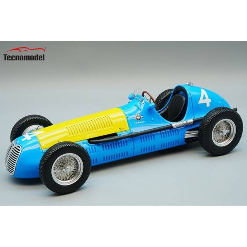 1/18 Maserati 4 CLT Pau GP 1949 Winner #4 Manuel Fangio