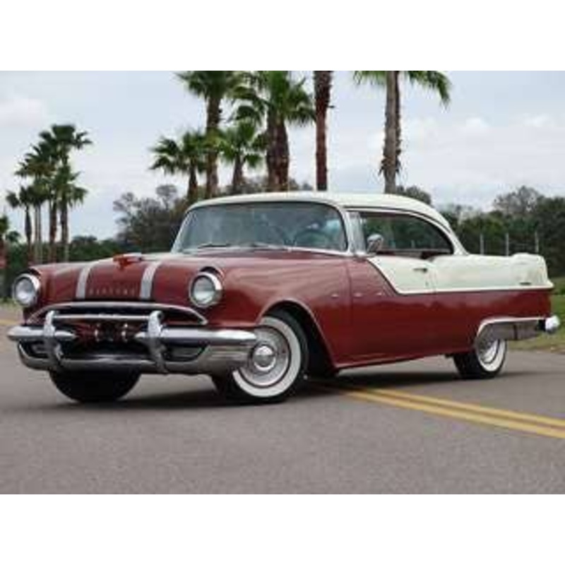 1/18 Pontiac Star Chief Hardtop 1955 White Mist / Fire Gold