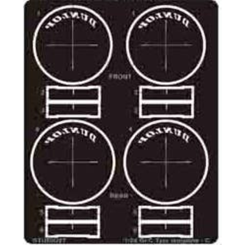 1/24 Gr.C-car Tyre template-C (1990-) (for D)