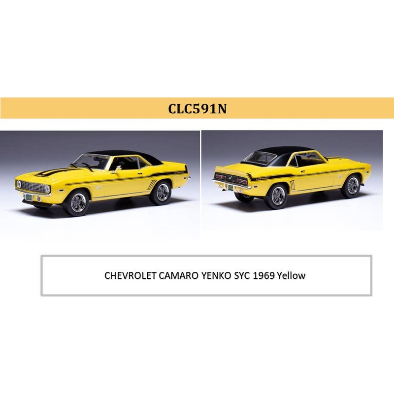 1/43 Chevrolet Camaro Yenko Syc 1969 Yellow