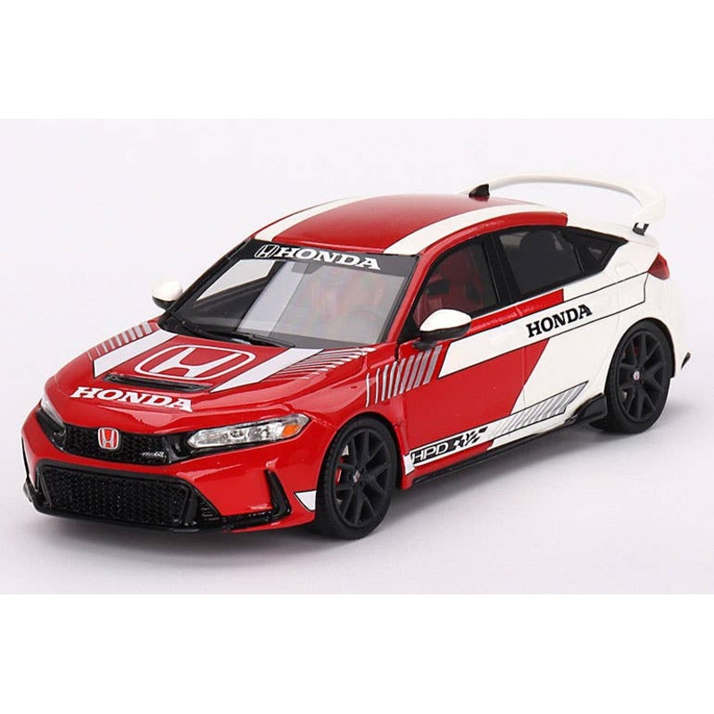 1/43 Honda Civic Type R 2023 #1 Pace Car Red
