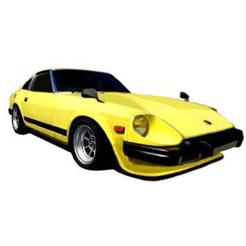 1/43 Nissan Fairlady Z (S130) Yellow