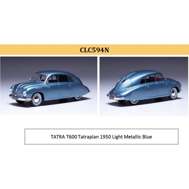 1/43 Tatra T600 Tatra Plan 1950 Metallic Light Blue