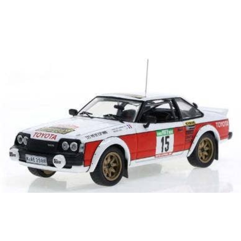 1/43 Toyota Celica 2000GT 1980 Rally Portugal # 15 J.-L.Therier / M.Vial