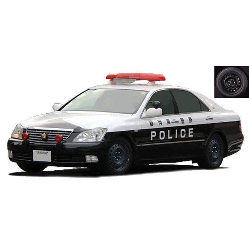 1/43 Toyota Crown (GRS180) Shizuoka Prefectural Police Traffic Police Force No.55
