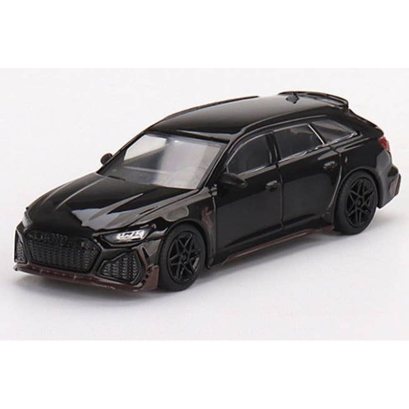 1/64 ABT Audi RS 6 Johann Abt Signature Edition Black (Left Drive)